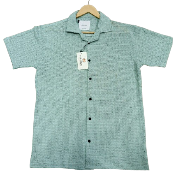 Bubble Coat Collar Shirt